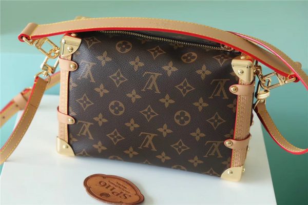 LV Side Trunk PM Monogram Canvas For Women, Women’s Bags, Shoulder And Crossbody Bags 8.3in/21cm LV