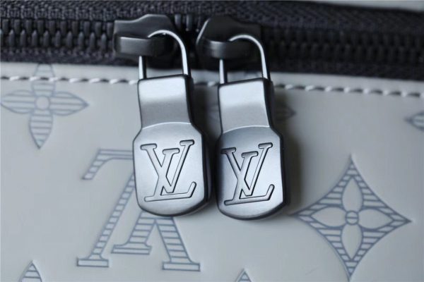 LV Racer Backpack Monogram Shadow Grey For Men, Bags 41cm LV M46105