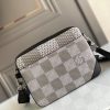 LV Trio Messenger Damier Graphite Plaster For Men, Bags, Shoulder And Crossbody Bags 9.8in/25cm LV