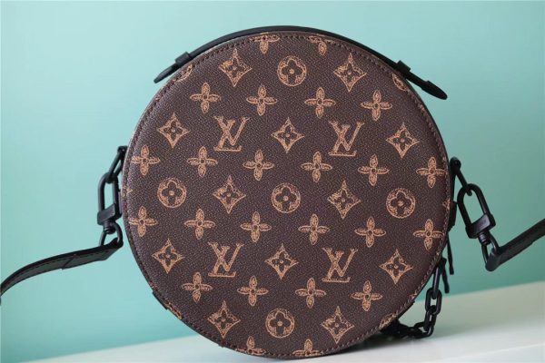 LV Wheel Box Monogram Canvas For Women, Women’s Handbags, Shoulder Bags And Crossbody Bags 9.1in/23cm LV M59706