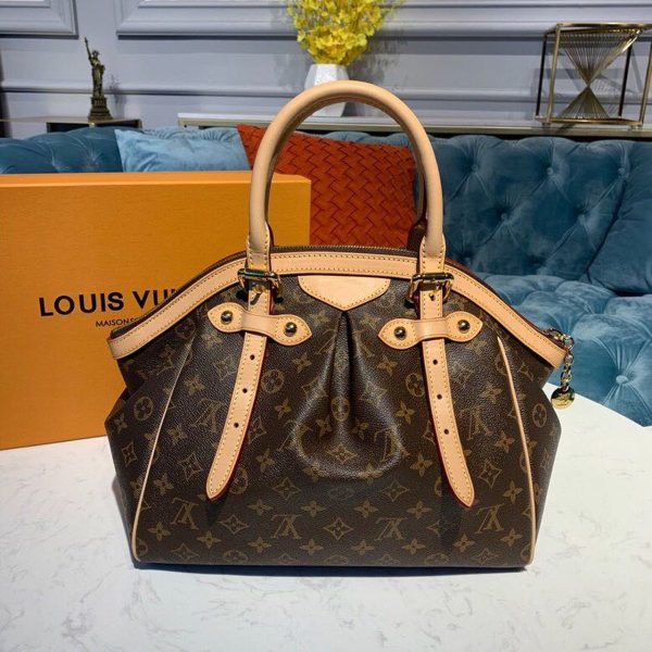 LV Tivoli Tote Bag Monogram Canvas For Women, Shoulder Bags 18.1in/46cm LV M40144