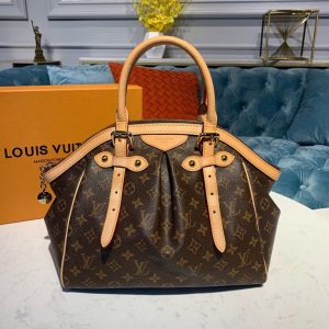 LV Tivoli Tote Bag Monogram Canvas For Women, Shoulder Bags 18.1in/46cm LV M40144