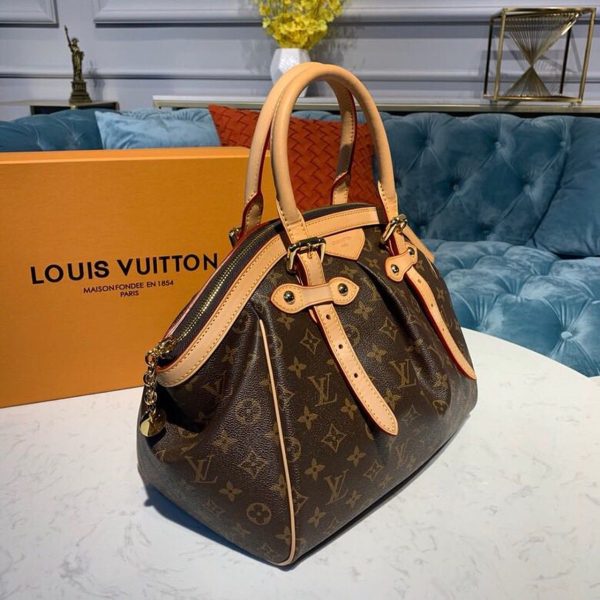 LV Tivoli Tote Bag Monogram Canvas For Women, Shoulder Bags 18.1in/46cm LV M40144