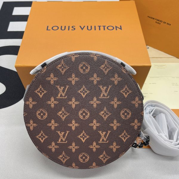 LV Wheel Box Monogram Canvas For Women, Women’s Handbags, Shoulder Bags And Crossbody Bags 9.1in/23cm LV M59706