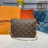 LV Toiletry Pouch On Chain Monogram Canvas For Women, WoBags, Shoulder And Crossbody Bags 7.5in/19cm LV M47544