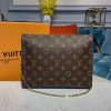 LV Toiletry Pouch On Chain Monogram Canvas For Women, Women’s Wallet 9.8in/25cm LV M81412