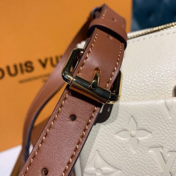 LV Speedy Bandouliere 25 Monogram Empreinte Creme For Women, Shoulder And Crossbody Bags 9.8in/25cm LV M44736