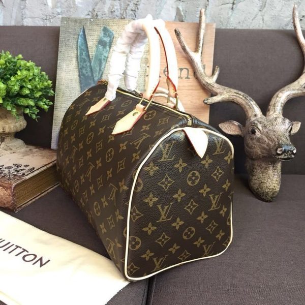 LV Speedy 30 Monogram Canvas For Women, Women’s Handbags 11.8in/30cm LV M41108