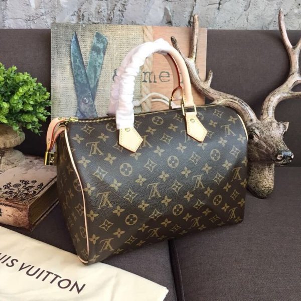 LV Speedy 30 Monogram Canvas For Women, Women’s Handbags 11.8in/30cm LV M41108