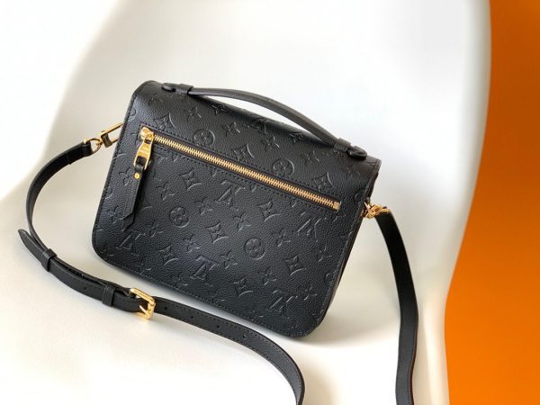 LV Pochette Metis Monogram Empreinte Black For Women, Shoulder And Crossbody Bags 9.8in/25cm LV M41487