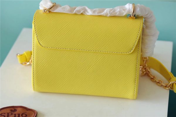 LV Twist PM Epi Yellow For Women, Shoulder And Crossbody Bags 7.5in/19cm LV