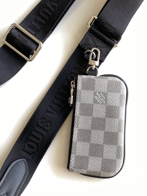 LV Trio Messenger Damier Graphite Plaster For Men, Bags, Shoulder And Crossbody Bags 9.8in/25cm LV