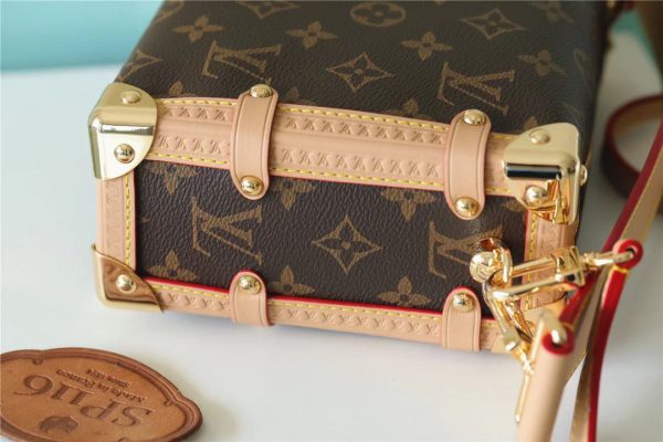 LV Side Trunk PM Monogram Canvas For Women, Women’s Bags, Shoulder And Crossbody Bags 8.3in/21cm LV