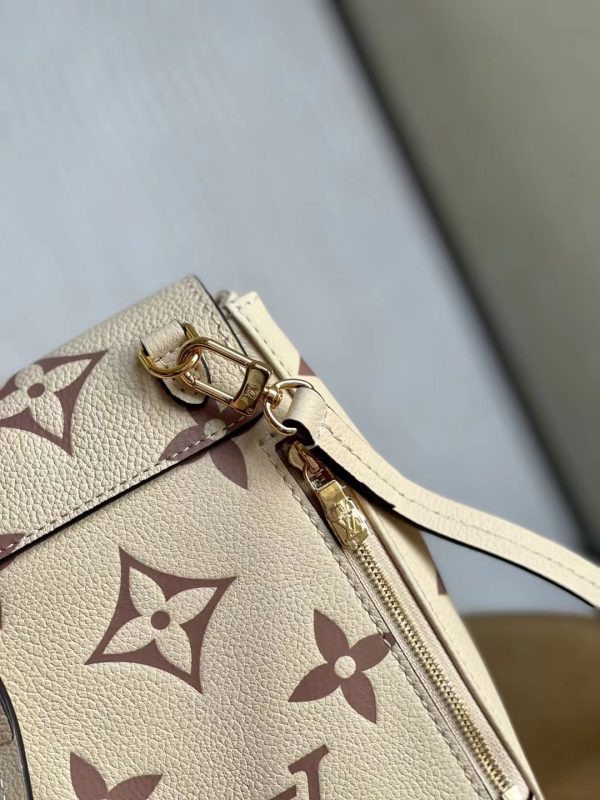 LV Tiny Backpack Monogram Empreinte Cream For Women, WoBags 19cm LV M80738