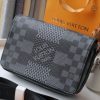 LV Studio Messenger Damier Graphite Gray For Men, Bags, Shoulder And Crossbody Bags 9.3in/25.3cm LV N50013