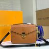 LV Pochette Metis Monogram Empreinte Caramel For Women, Shoulder And Crossbody Bags 9.8in/25cm LV