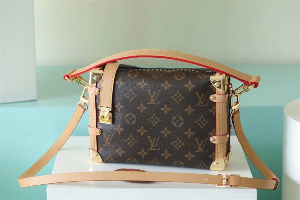 LV Side Trunk PM Monogram Canvas For Women, Women’s Bags, Shoulder And Crossbody Bags 8.3in/21cm LV