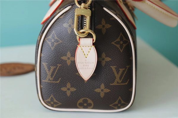 LV Speedy Bandouliere 20 Monogram Canvas Black For Women, Shoulder And Crossbody Bags 20cm/7.9in LV M46234