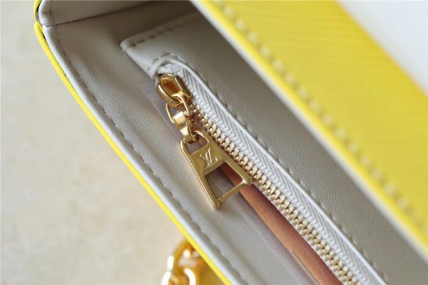 LV Twist PM Epi Yellow For Women, Shoulder And Crossbody Bags 7.5in/19cm LV