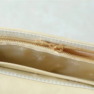 LV Wallet On Strap Bubblegram Monogram In Wallets and Small Leather Goods For Women Banane Yellow 7.9in/20cm LV M81400