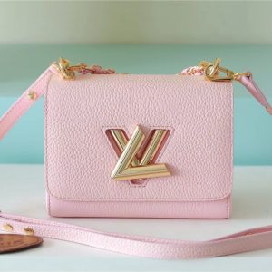 LV Twist PM Grain Pink For Women, Shoulder And Crossbody Bags 7.5in/19cm LV M20699