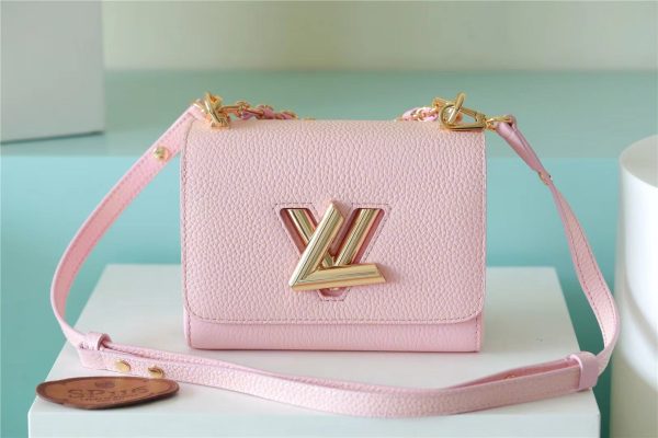 LV Twist PM Grain Pink For Women, Shoulder And Crossbody Bags 7.5in/19cm LV M20699