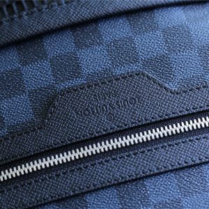 LV Matchpoint Backpack Damier Cobalt Taiga For Men, Bags 51cm LV N40009