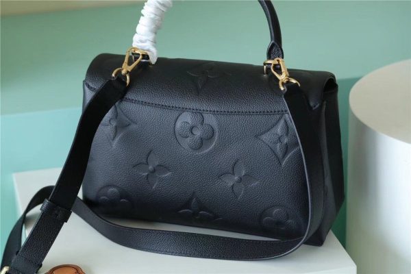 LV Madeleine MM Monogram Empreinte Black For Women, Shoulder and Crossbody Bags 11.8in/30cm LV M45976