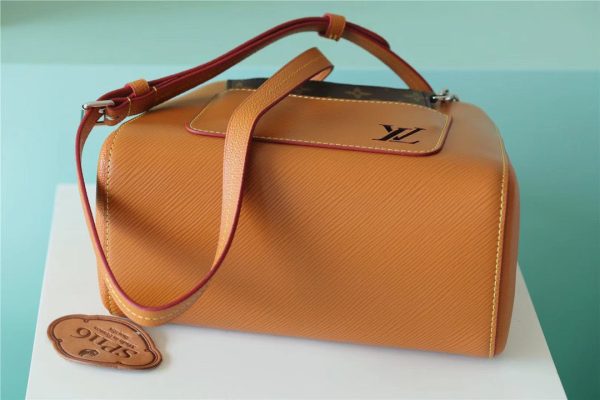 LV Marelle Epi Caramel Brown For Women, Women’s Handbags, Shoulder And Crossbody Bags 9.8in/25cm LV