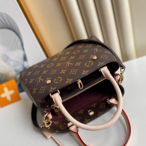 LV Montaigne BB Monogram Canvas For Women, Shoulder And Crossbody Bags 11.4in/29cm LV M41055