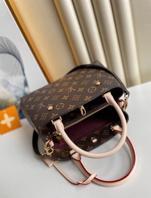 LV Montaigne BB Monogram Canvas For Women, Shoulder And Crossbody Bags 11.4in/29cm LV M41055