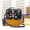 LV LV Crafty Pochette Metis Monogram Empreinte Black For Women, Women’s Handbags, Shoulder And Crossbody Bags 9.8in/25cm LV M45385