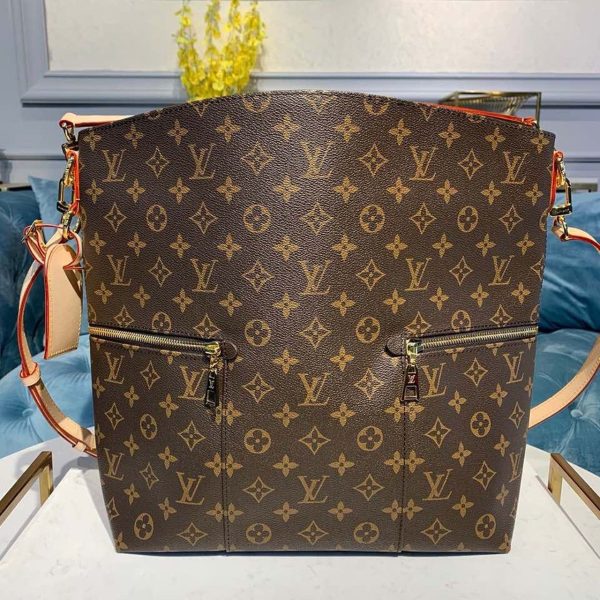 LV Melie Monogram Canvas For Women, Women’s Handbags, Shoulder Bags 16.5in/42cm LV M41544