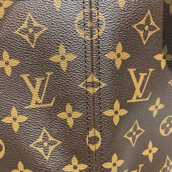 LV Neverfull MM Tote Bag Monogram Canvas Cerise Red For Women, Shoulder Bags 12.2in/31cm LV M41177