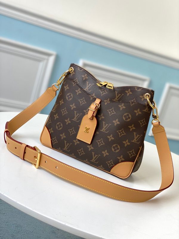 LV Odéon PM Monogram Canvas Natural For Fall-Winter, Shoulder And CrossBody Bags 11in/28cm LV M45354