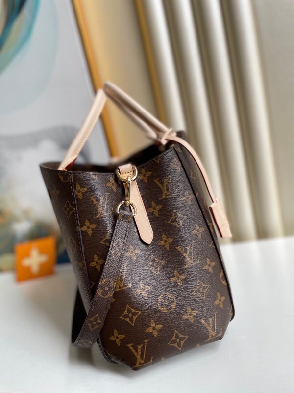 LV Montaigne MM Monogram Canvas For Women, Shoulder And Crossbody Bags 13in/33cm LV M41056