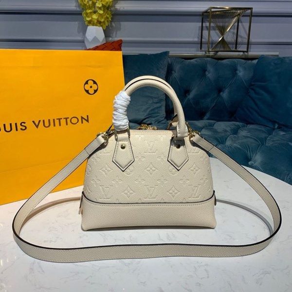 LV Neo Alma BB Monogram Empreinte Creme For Women, Shoulder And Crossbody Bags 9.8in/25cm LV M44858