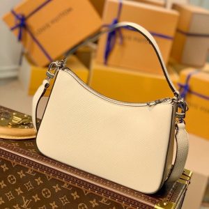 LV Marelle Epi White For Women, Women’s Handbags, Shoulder And Crossbody Bags 9.8in/25cm LV M80688