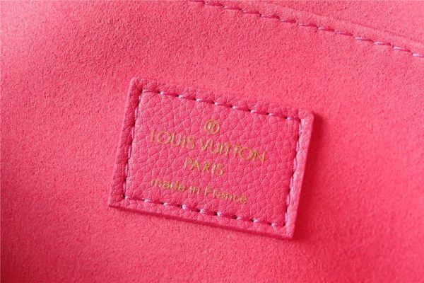 LV Mini Dauphine Monogram Fluo Pink For Women, Shoulder And Crossbody Bags 7.9in/20cm LV M20747