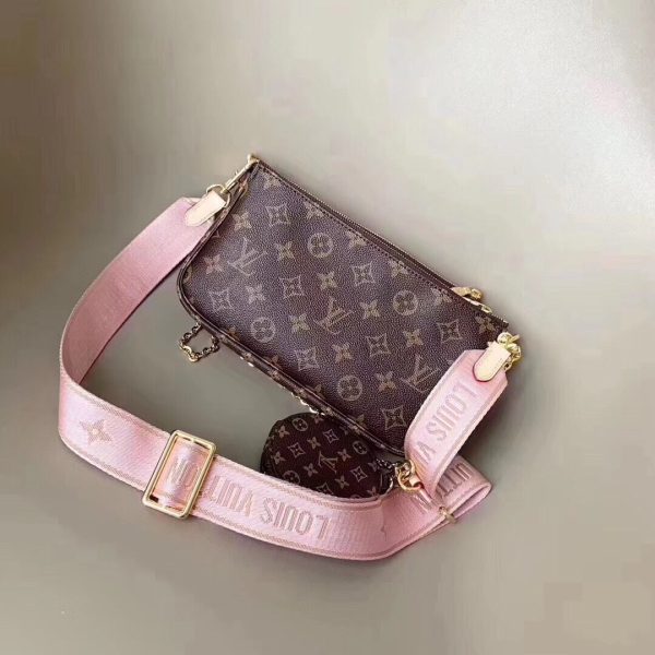 LV Multi Pochette Accessoires Monogram Canvas For Women, Shoulder And Crossbody Bags 24cm LV M44840