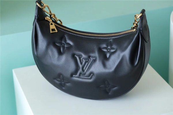 LV Over The Moon Bag Handbags For Women In Black 10.8in/28cm LV M59799