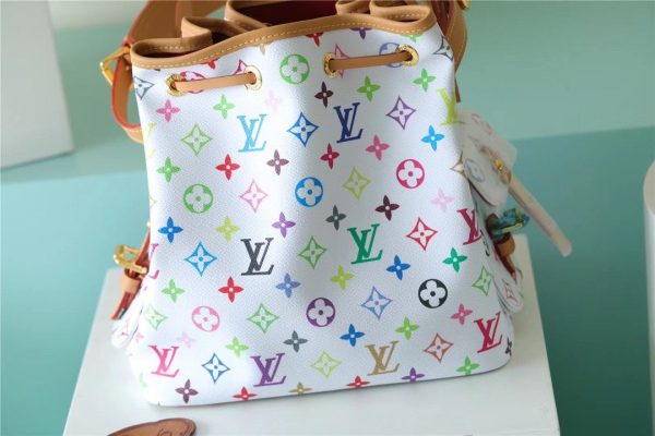 LV Noe BB Monogram Monogram Multicolore White For Women, Shoulder And Crossbody Bags 13.4in/34cm LV