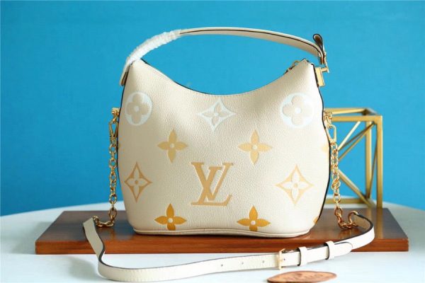 LV Neverfull MM Monogram Canvas Beige For Women, Shoulder and Crossbody Bags 9.4in/24cm LV