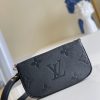 LV Multi Pochette Accessoires Monogram Empreinte Black For Women, Women’s Handbags, Shoulder And Crossbody Bags 9.8in/25cm LV M80399