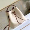 LV NeoNoe MM Bucket Bag Monogram Empreinte Creme For Women, Women’s Bags, Shoulder Bags 10.2in/26cm LV M45307