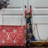 LV LV Crafty Double Zip Pochette Monogram Canvas Red/White For Women, Shoulder And Crossbody Bags 7.9in/20cm LV