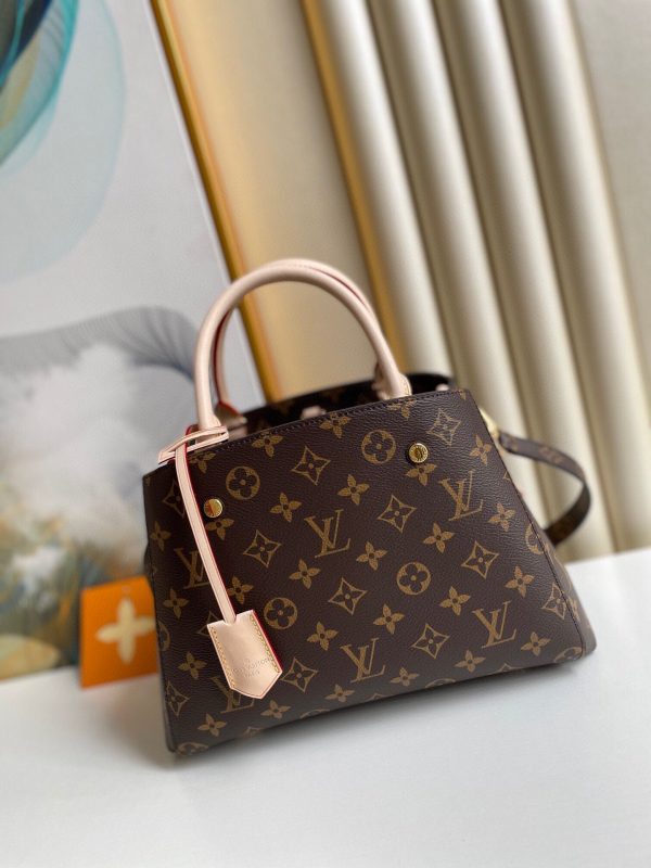 LV Montaigne BB Monogram Canvas For Women, Shoulder And Crossbody Bags 11.4in/29cm LV M41055