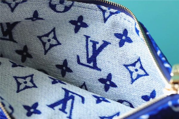 LV Neverfull MM Monogram Blue For Women, Shoulder And Crossbody Bags 12.2in/31cmLV M46220