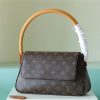 LV Mini Looping Flap Shoulder Bag Monogram For Women 9.4in/24cm Brown LV M51147