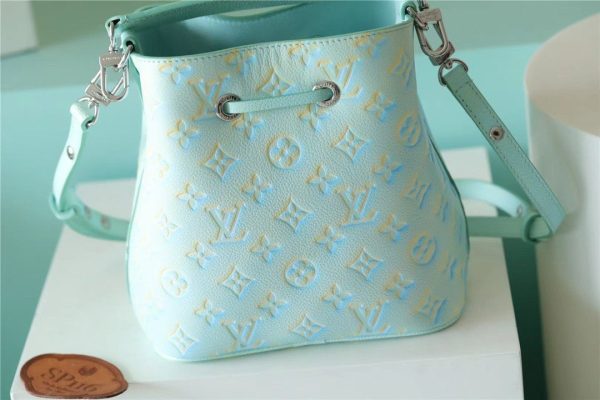 LV NeoNoe BB Monogram Empreinte Mint For Women, Shoulder And Crossbody Bags 7.9in/20cm LV